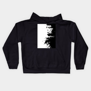 Black and white Kids Hoodie